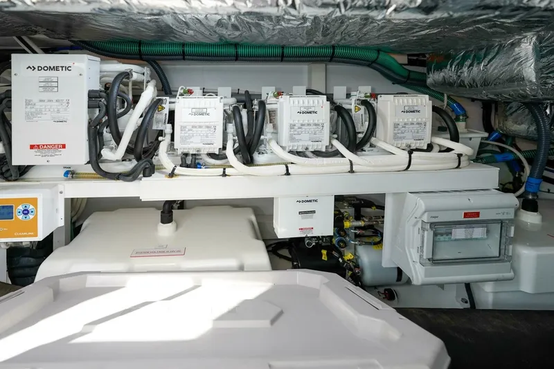 Slide: The Image of 2021 Princess F50- MAKING TIME- Engine room - 6132669