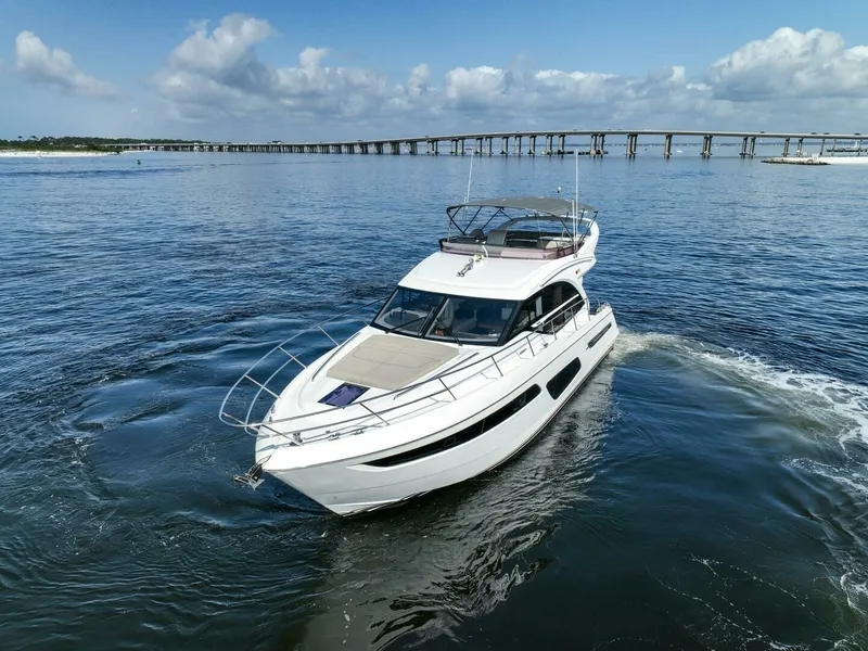 Slide: The Image of 2021 Princess F50- MAKING TIME- Engine room- Bow - 6132680