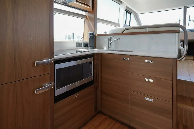 Slide: The Image of 2021 Princess F50- MAKING TIME- Galley - 6132627
