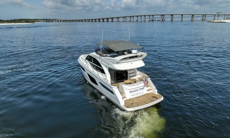 Slide: The Image of 2021 Princess F50- MAKING TIME- Engine room- Transom - 6132697