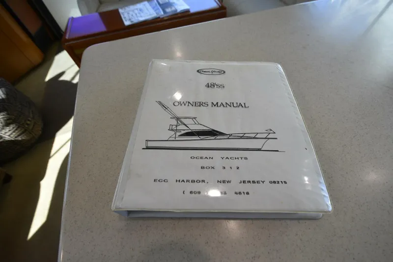Slide: The Image of Ocean Yachts 48 Convertible 1997 - 4290486