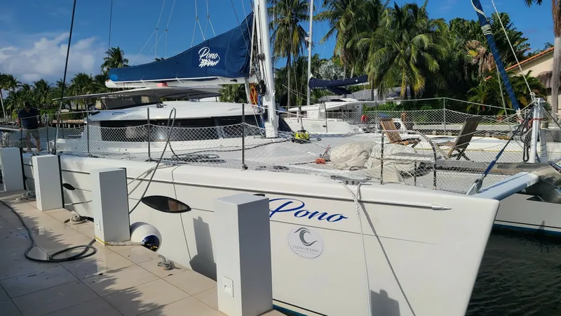 Slide: The Image of Used Sail Catamaran for sale 2005 FOUNTAINE PAJOT FP Eleuthera 60 - PONO - 4853750