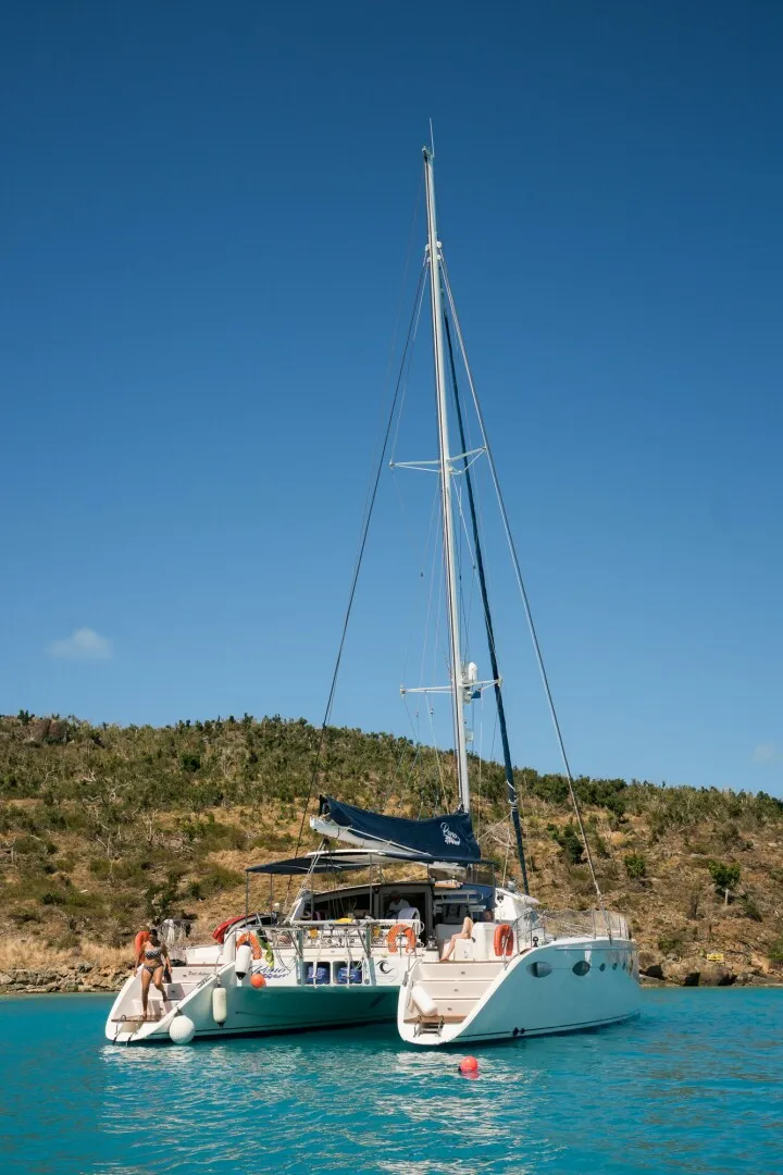 Slide: The Image of Used Sail Catamaran for sale 2005 FOUNTAINE PAJOT FP Eleuthera 60 - PONO - 4895068