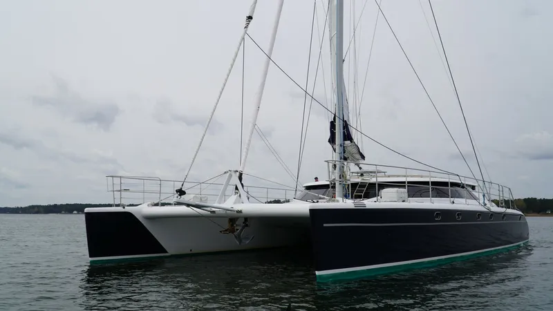 Slide: The Image of Used Sail Catamaran for sale 2006 LIDGARD Custom Catamaran - SOVEREIGN - 4894554
