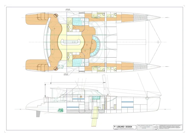 Slide: The Image of Used Sail Catamaran for sale 2006 LIDGARD Custom Catamaran - SOVEREIGN - 4897190
