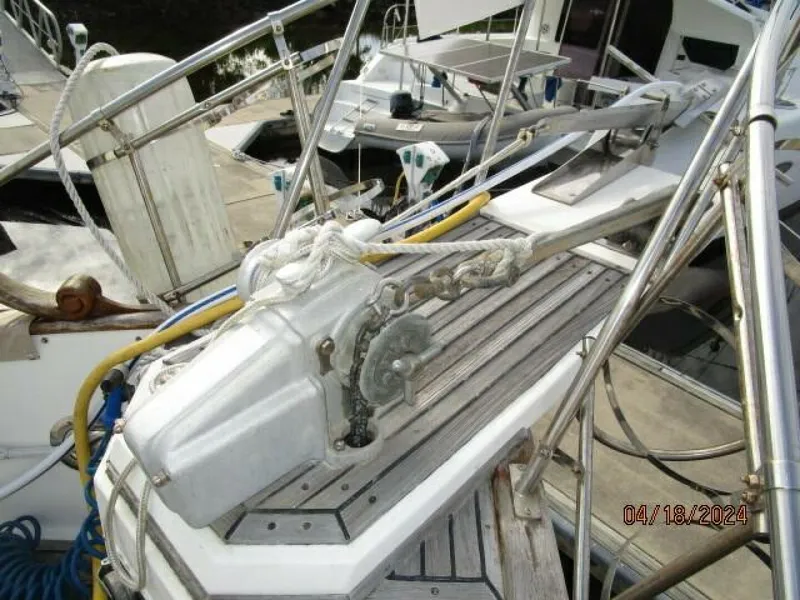 Slide: The Image of 46' Grand Banks anchor windlass2 - 4315963