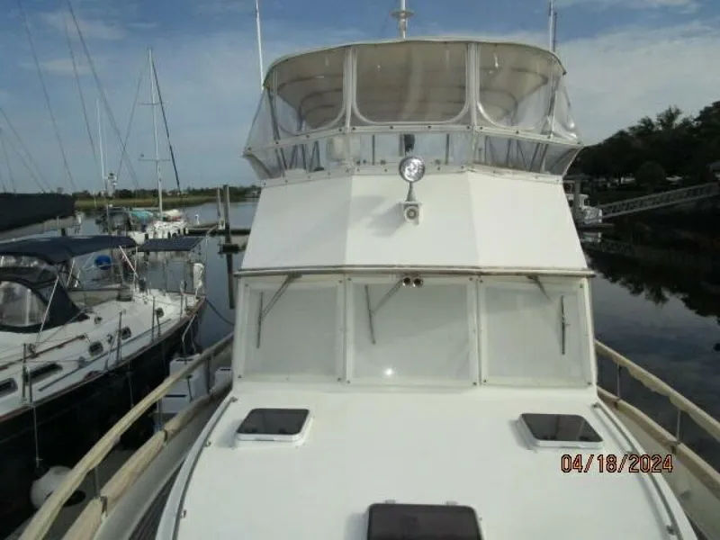 Slide: The Image of 46' Grand Banks foredeck aft - 4315975