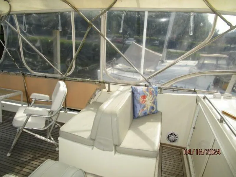 Slide: The Image of 46' Grand Banks flybridge port - 4315971
