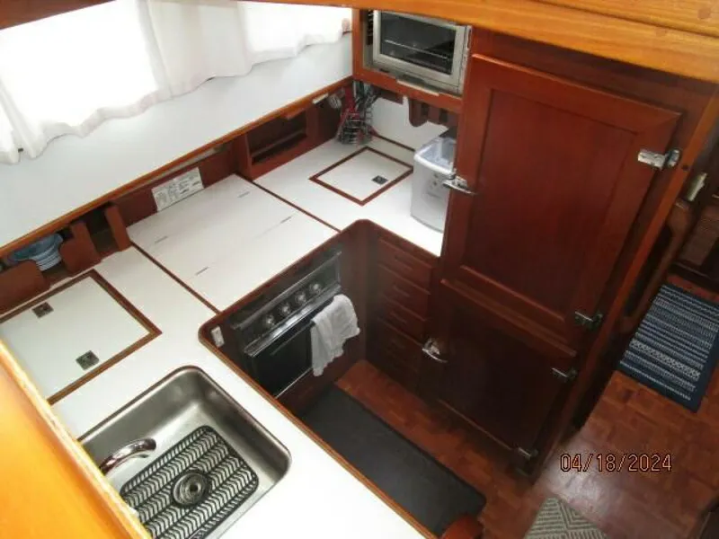 Slide: The Image of 46' Grand Banks galley1 - 4315981