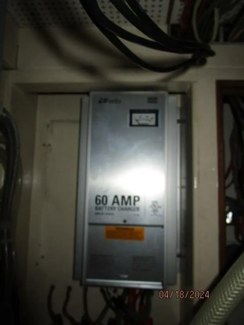 Slide: The Image of 46' Grand Banks battery charger - 4315965