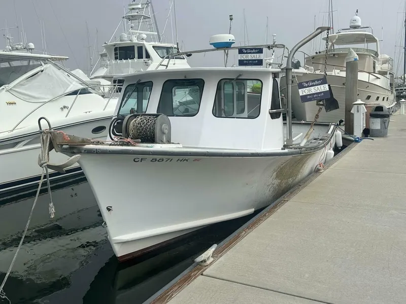 Slide: The Image of JC Manufacturing Lobster Boat 1979 - 4320675