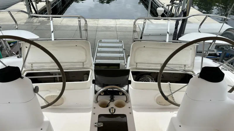 Slide: The Image of 1997 Catalina 400 Cockpit looking aft - 4321356