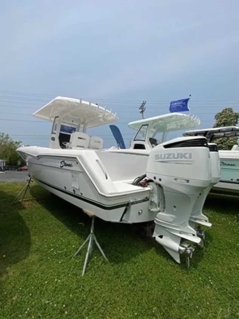 Slide: The Image of Dealer Demo Power Power Boat for sale 2022 Stamas Aventura 31T - STAMAS 31T - 5019782