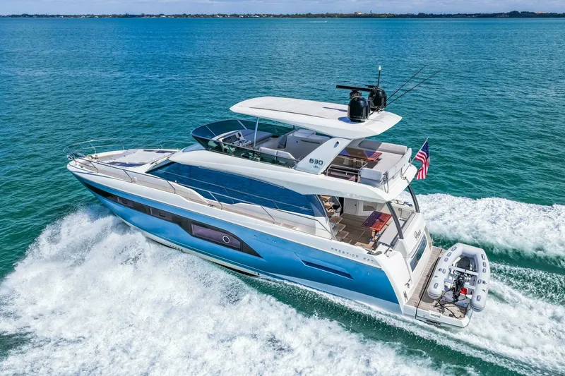 Slide: The Image of 2019 Prestige 630 Flybridge -Profile - 6095105