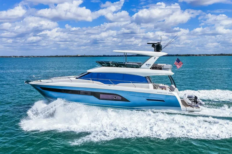Slide: The Image of 2019 Prestige 630 Flybridge -Profile - 6095108