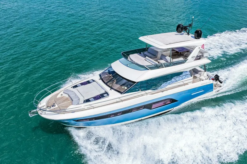 Slide: The Image of 2019 Prestige 630 Flybridge -Profile - 6095110
