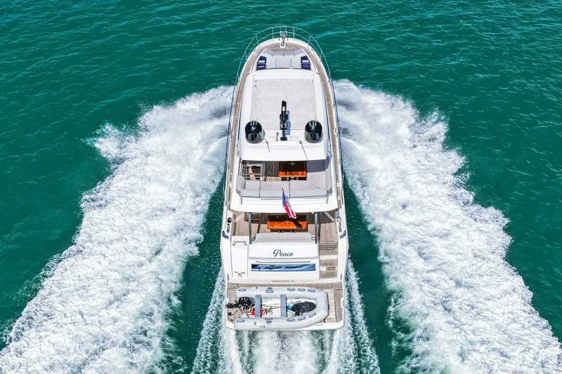 Slide: The Image of 2019 Prestige 630 Flybridge -Profile - 6095113