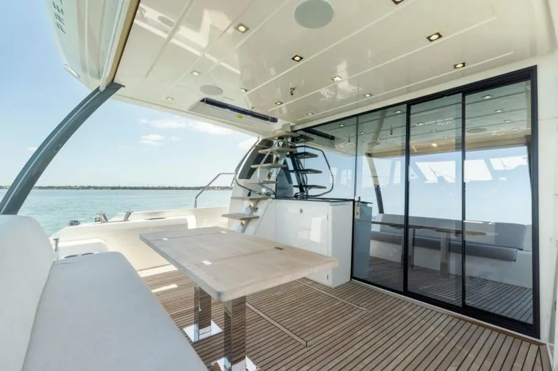 Slide: The Image of 2019 Prestige 63 Flybridge 'Peace' Cockpit - 4327551