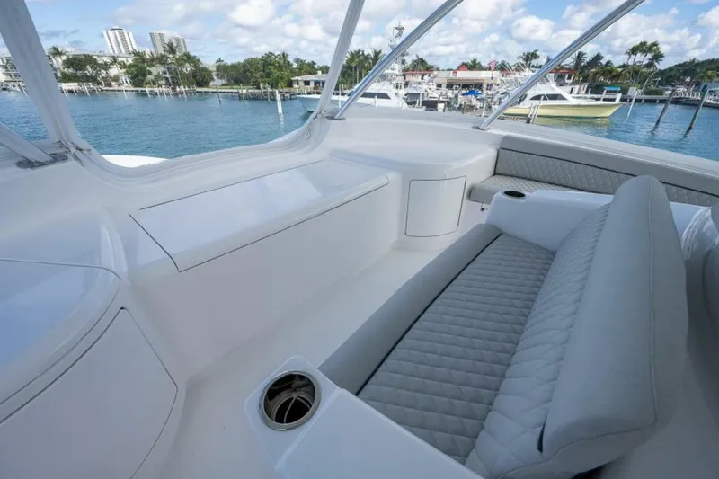 Slide: The Image of Viking 68 KEMOSABE - Flybridge Seating 2022 Viking 68 Convertible KEMOSABE - 4334737