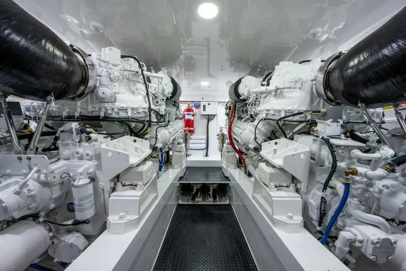 Slide: The Image of Viking 68 KEMOSABE - Engine Room 2022 Viking 68 Convertible KEMOSABE - 4334746