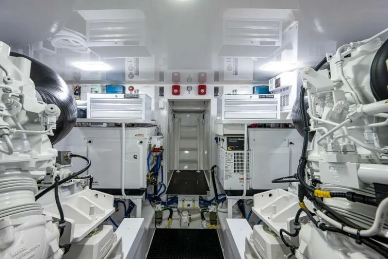 Slide: The Image of Viking 68 KEMOSABE - Engine Room 2022 Viking 68 Convertible KEMOSABE - 4334749