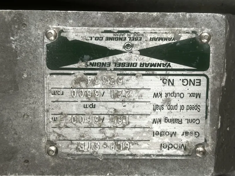 Slide: The Image of LITTLE EVA_Yanmar Engine Tag - 4339807