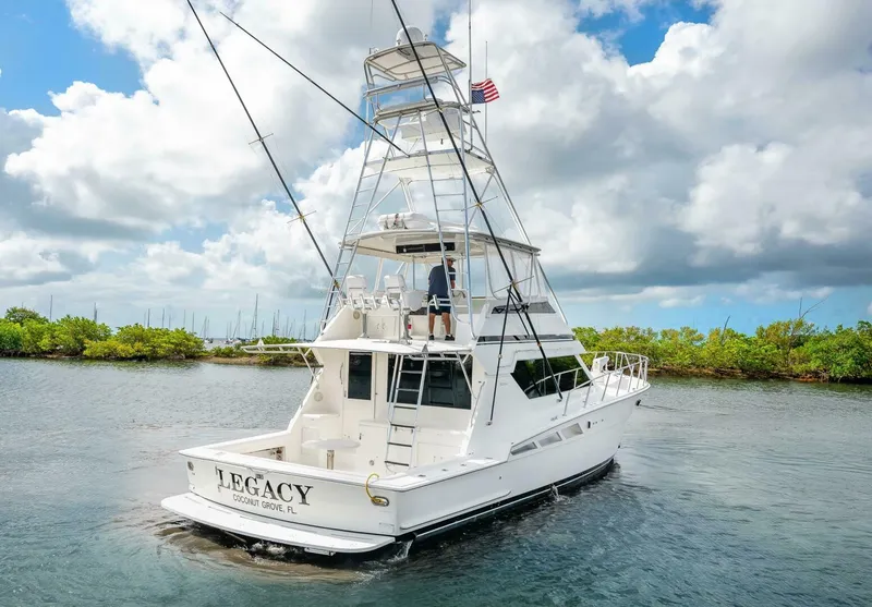 Slide: The Image of Hatteras 50 Convertible 1992 - 4345345