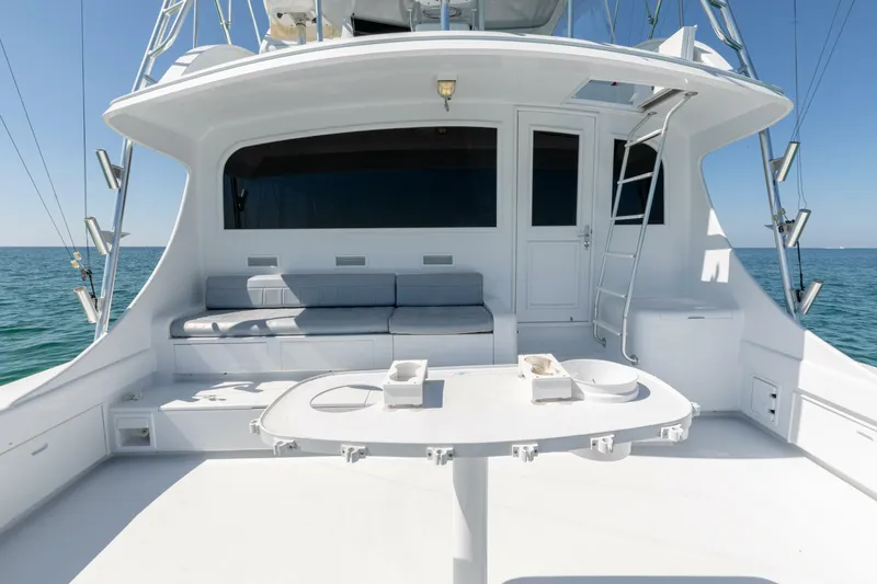 Slide: The Image of 1998 Miller Marine 60' Convertible CAT'N'AROUND-Cockpit 5 - 4351096