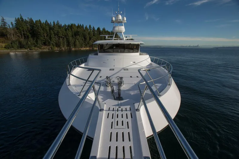 Slide: The Image of 2019 115 Nordlund Expedition Yachtfisher 'Cazador' - Bow - 4393572