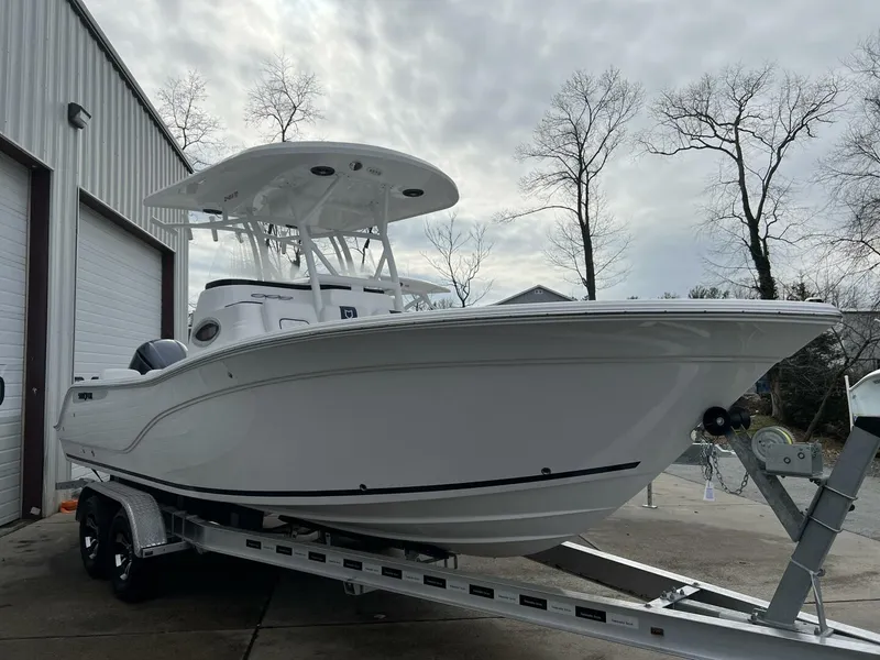 Slide: The Image of 2024 Sea Fox 248 Side Console Starboard Bow - 4373543