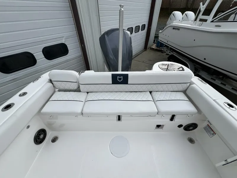 Slide: The Image of 2024 Sea Fox 248 Side Console Cockpit Seating - 4373551