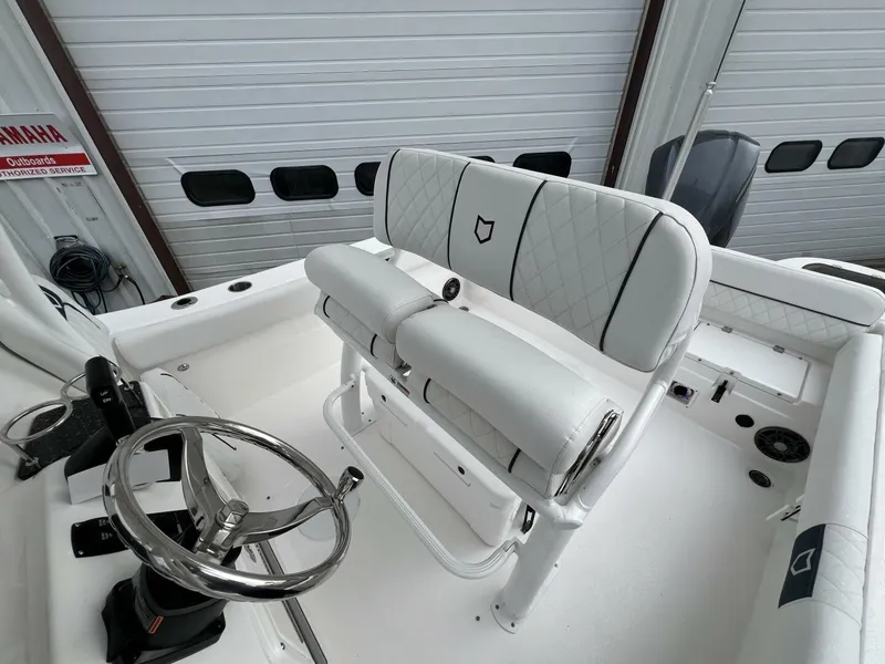 Slide: The Image of 2024 Sea Fox 248 Side Console Helm Seating - 4373544