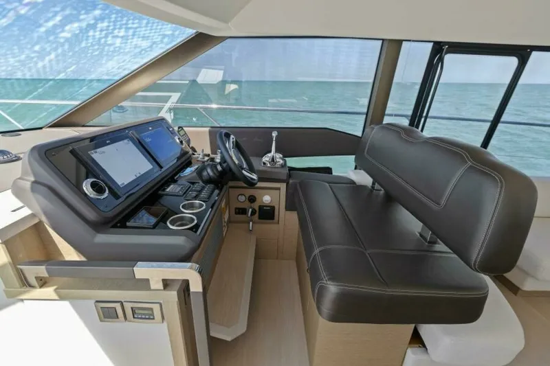 Slide: The Image of 2022 59 Prestige Flybridge - How Sweet It Its - Helm - 6096720