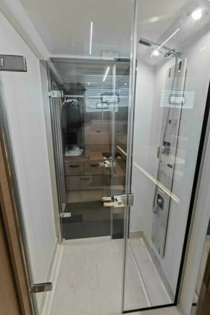 Slide: The Image of 2022 59 Prestige Flybridge - How Sweet It Its - Master Head - 6096731