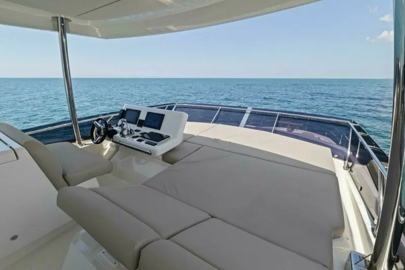 Slide: The Image of 2022 59 Prestige Flybridge - How Sweet It Its - Flybridge Helm - 6096705