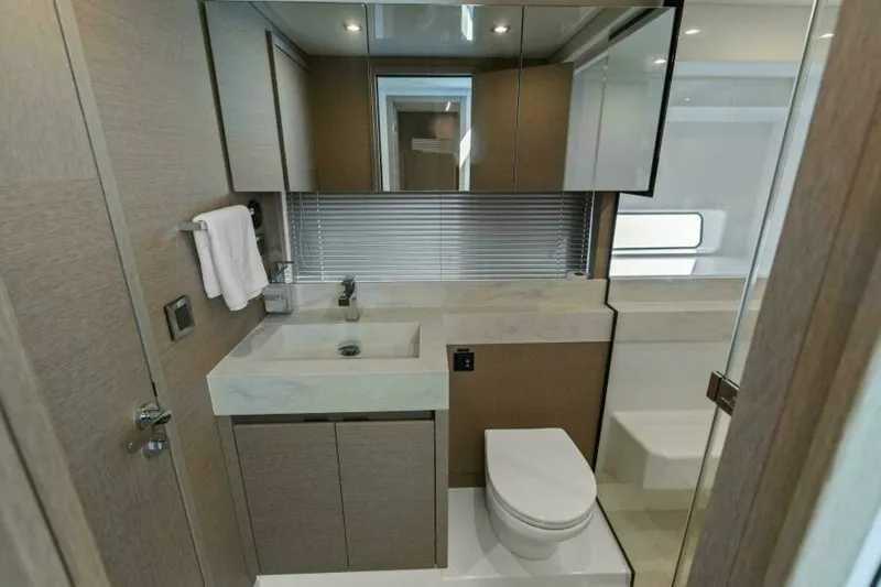 Slide: The Image of 2022 59 Prestige Flybridge - How Sweet It Its - VIP Head - 6096737