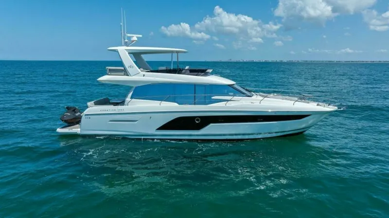 Slide: The Image of 2022 59 Prestige Flybridge - How Sweet It Its - Profile - 6096763