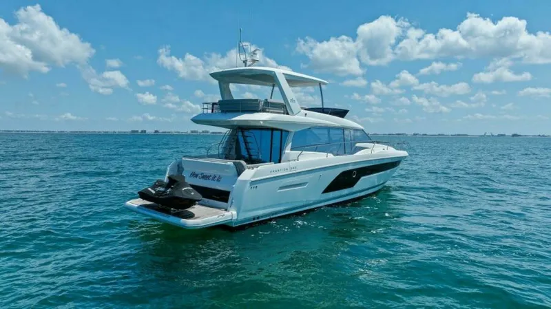 Slide: The Image of 2022 59 Prestige Flybridge - How Sweet It Its - Profile - 6096768