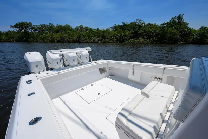 Slide: The Image of Cockpit 2017 Bahama Center Console Southern Accent - 4380327