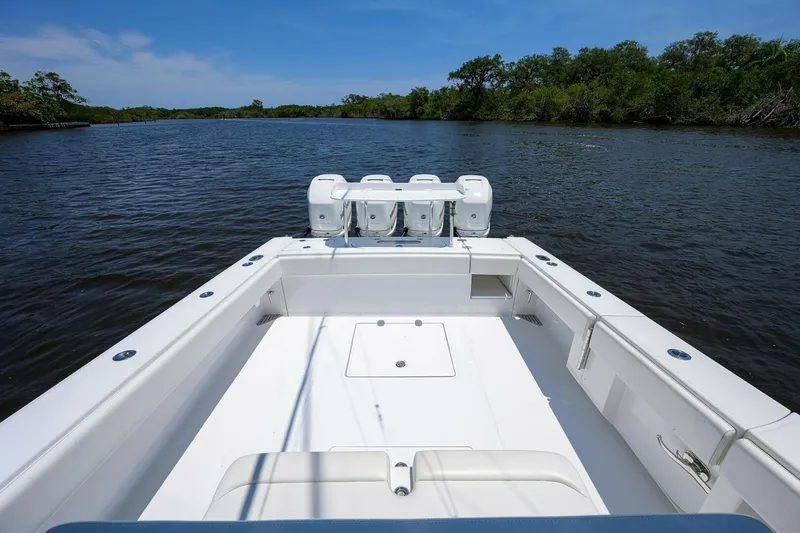 Slide: The Image of Cockpit 2017 Bahama Center Console Southern Accent - 4380329