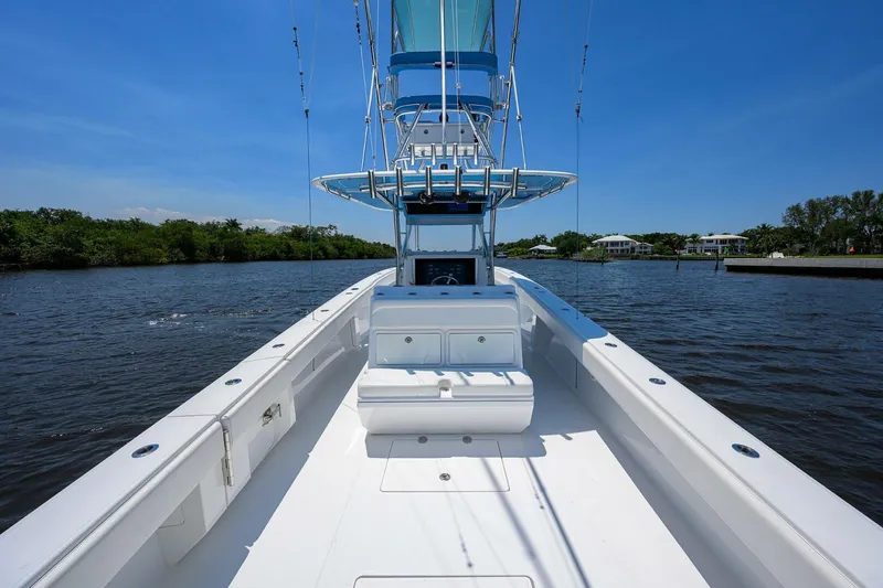 Slide: The Image of Cockpit 2017 Bahama Center Console Southern Accent - 4380335