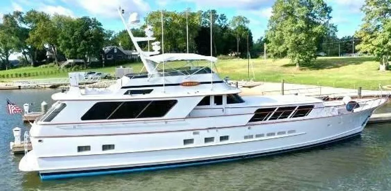 Slide: The Image of Burger 80 Motor Yacht 1988 - 4425911