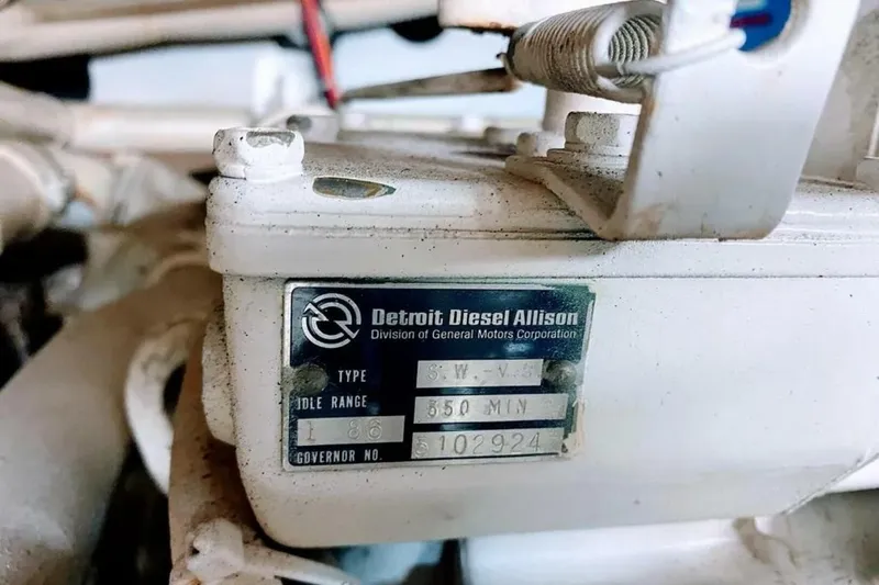 Slide: The Image of Bertram 58 Flybridge Motor Yacht 1986 - 5807445