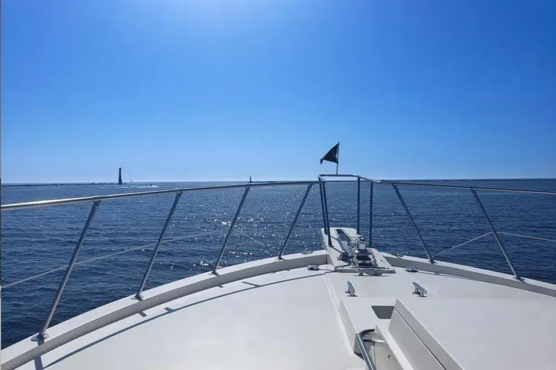 Slide: The Image of Bertram 58 Flybridge Motor Yacht 1986 - 5807349