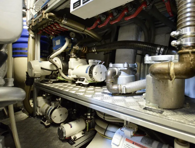 Slide: The Image of 2017 PERSHING 70 ENGINE ROOM 2 2017 PERSHING 70 ENGINE ROOM 2 - 4447475