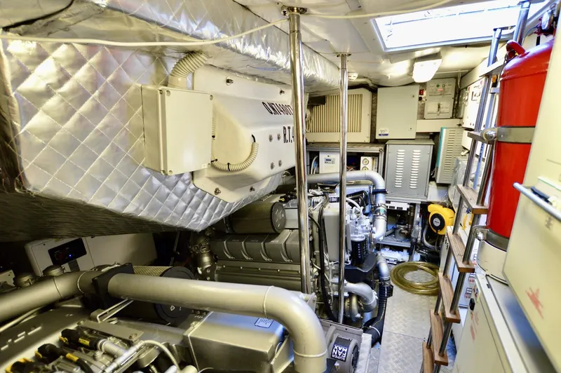 Slide: The Image of 2017 PERSHING 70 ENGINE ROOM 2017 PERSHING 70 ENGINE ROOM - 4447483