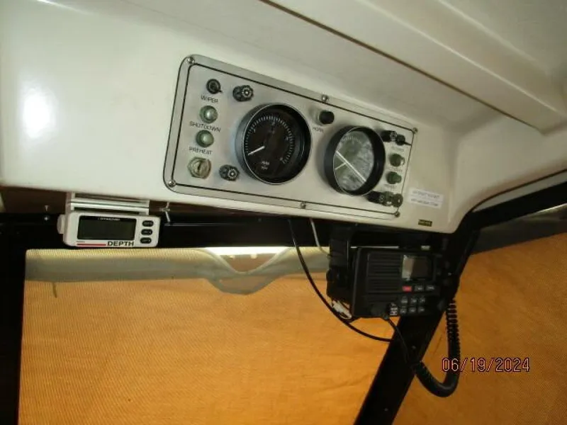 Slide: The Image of 40' Mainship lower helm2 - 4462867