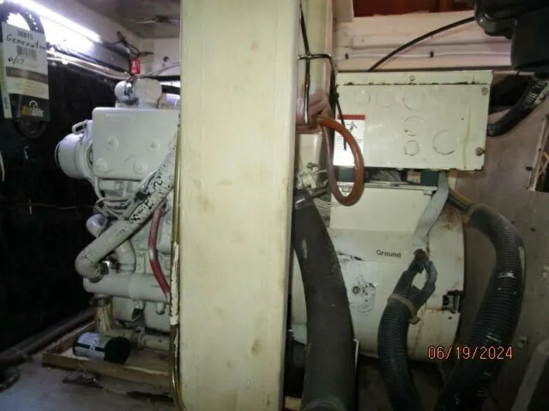 Slide: The Image of 40' Mainship generator2 - 4462858