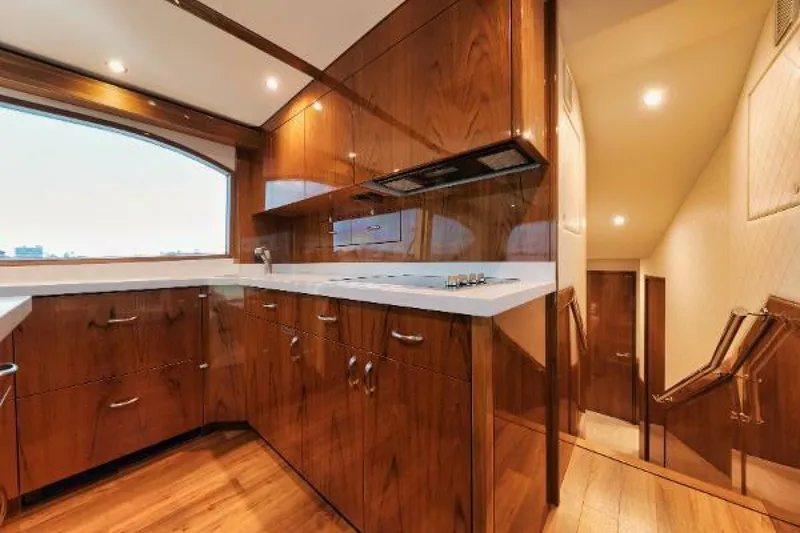 Slide: The Image of 54' Hatteras GT54 - Galley 2018 54' Hatteras GT54  - 4476047