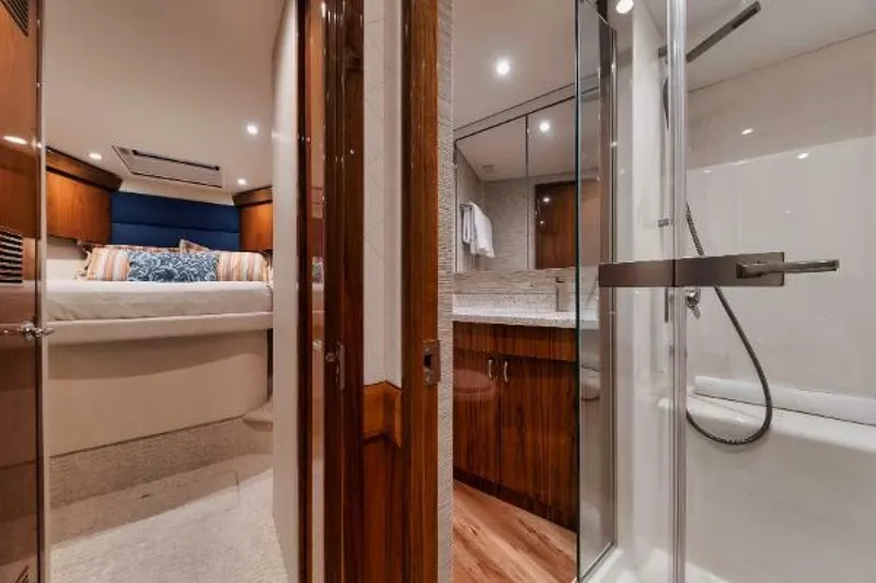 Slide: The Image of 54' Hatteras GT54 - Guest Head  2018 54' Hatteras GT54  - 4476072